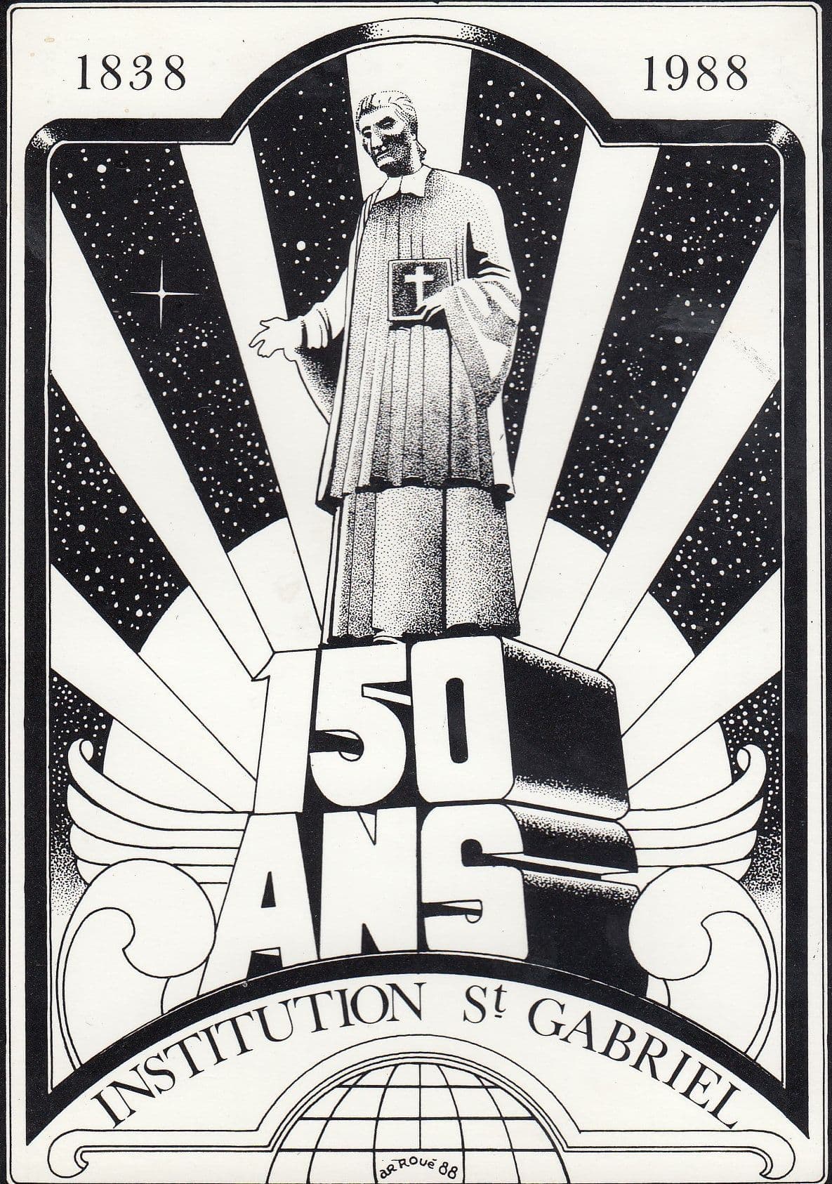 Institution Of St Laurent Montreal Quebec Limited Edition Postcard