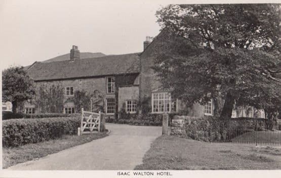 Isaac Izaac Walton Hotel Derby Mint Real Photo Postcard