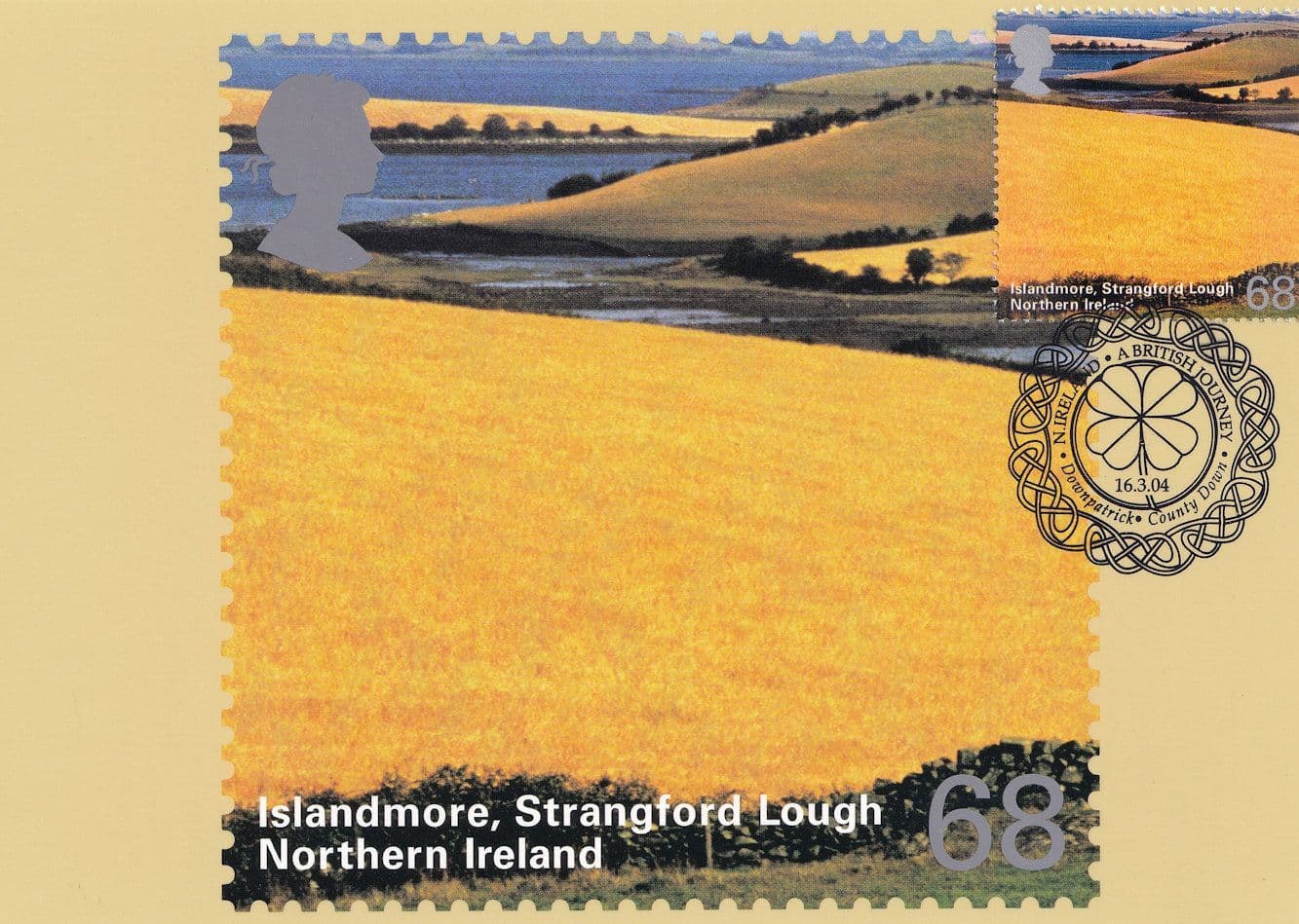 Islandmore Strangford Lough County Down Limited Frank Postmark Postcard