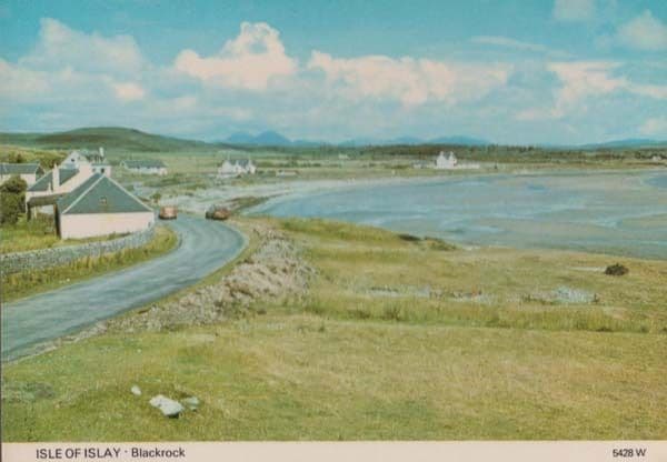 Isle Of Islay Blackrock Scotland Scottish 1970s Postcard