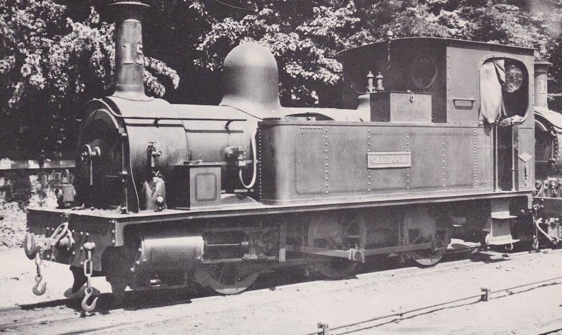 Isle Of Man Railway Engine 15 & Train Driver Douglas Postcard
