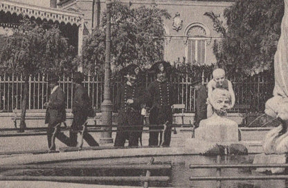 Italian Police At Savona Stabilimento e Teatro Wanda Italy Old Postcard
