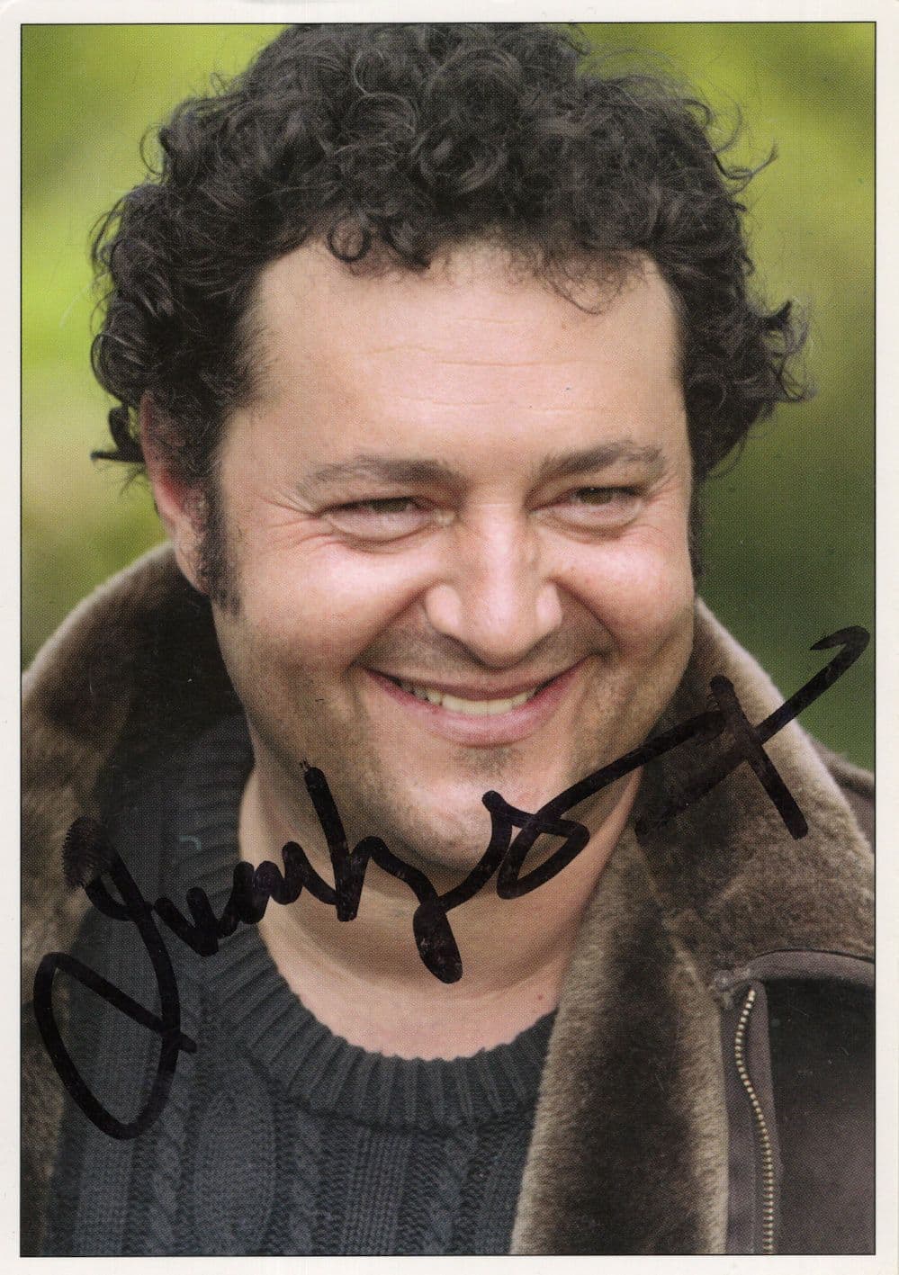 Ivan Kaye The Green Green Grass Hand Signed Official Cast Card Photo