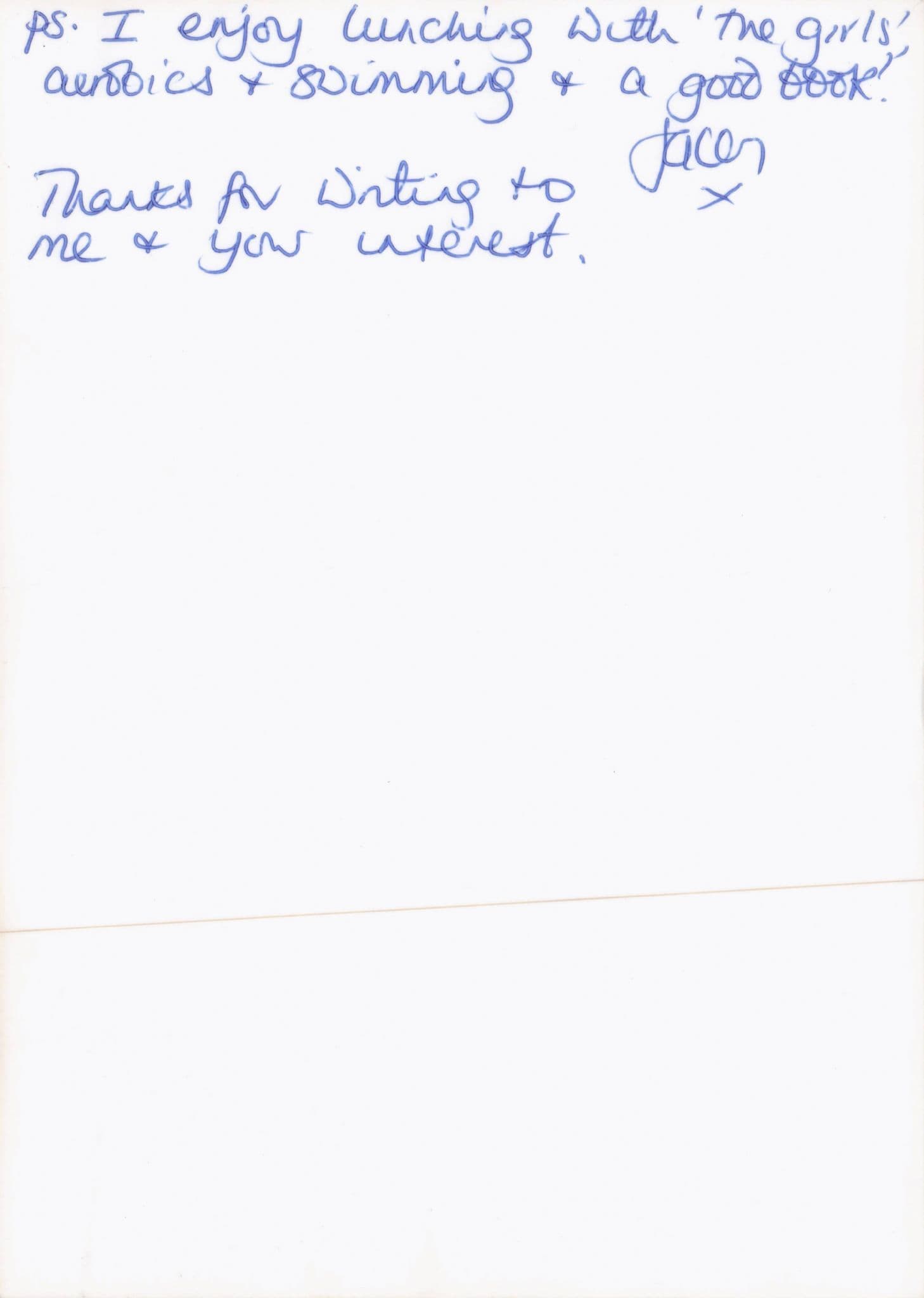 Jacey Salles Cold Feet Hand Signed Photo Please Read & MORE