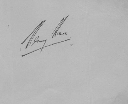 Jack Parfitt Payne's Band Hilton Multi Hand Signed Autograph Page