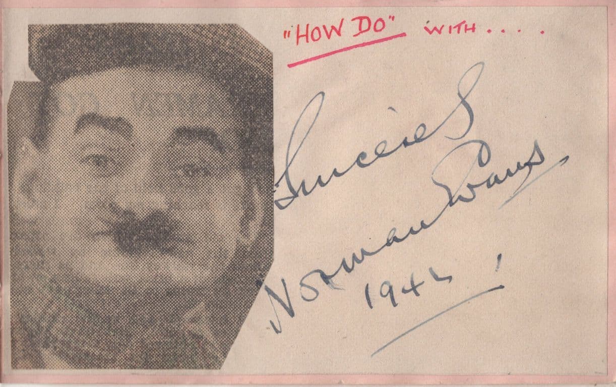 Jack Watson WW2 Navy Mixture Old Hand Signed Autograph