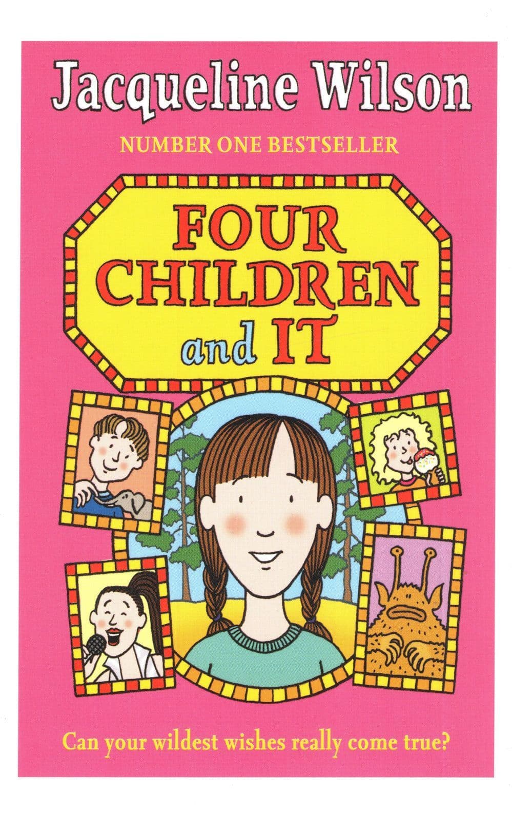 Jacqueline Wilson Four Children And & It Book Postcard