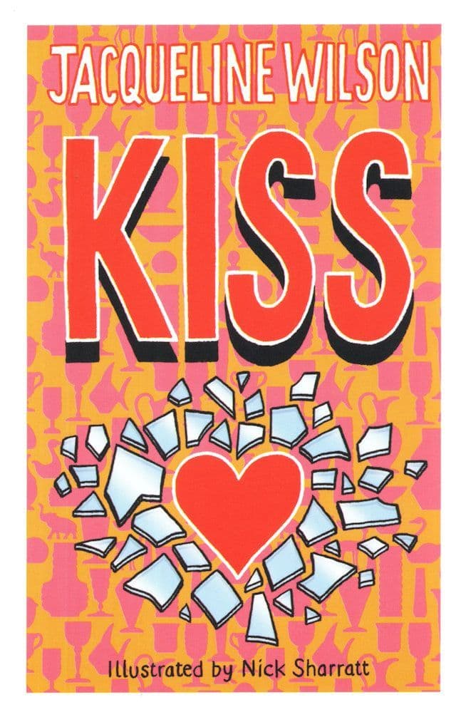 Jacqueline Wilson Kiss Childrens Book Postcard