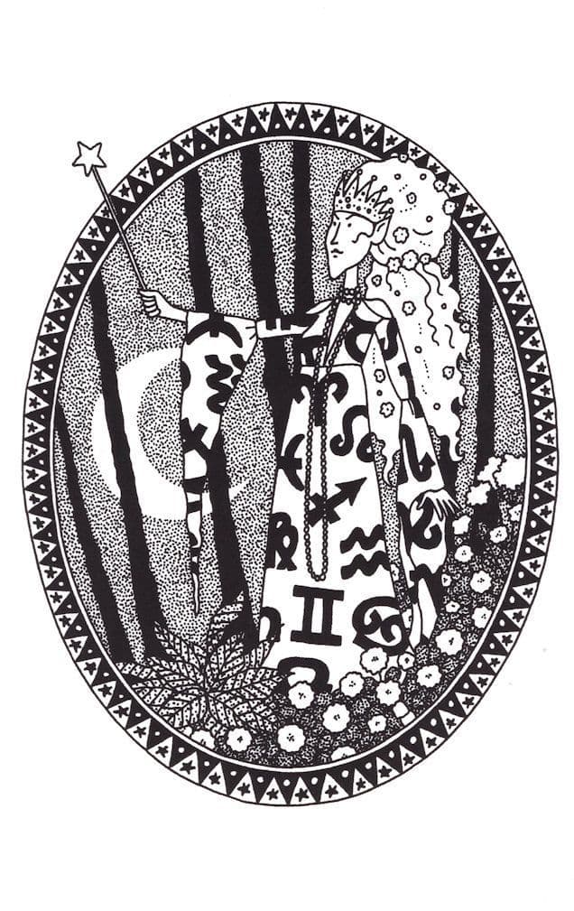 Jacqueline Wilson Midnight Artist Book Illustration Postcard