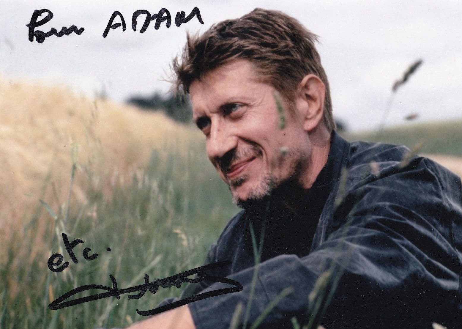 Jacques Dutronc French Singer Hand Signed Photo