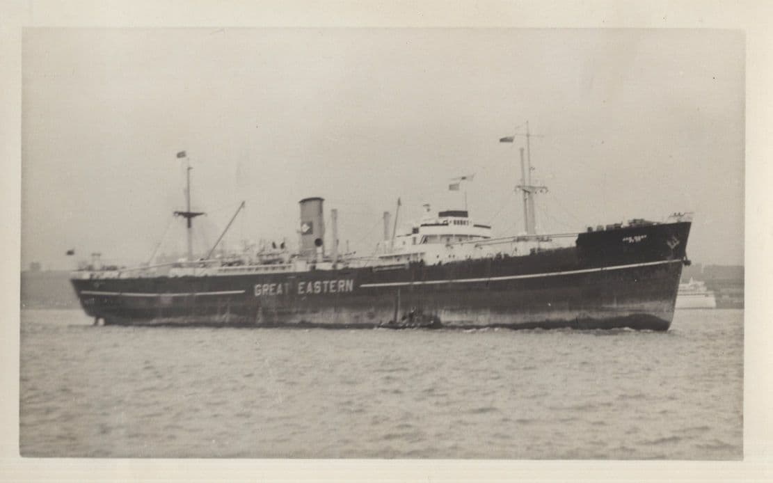Jag Doot Great Eastern Cargo Ship Vintage Rare Photo