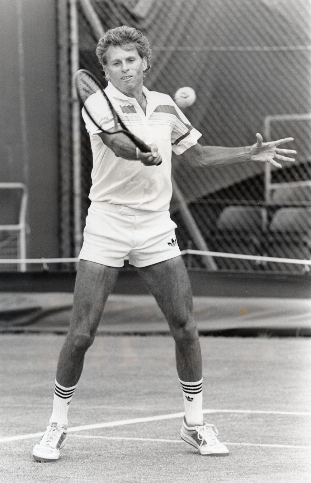Jaime Fillol Chile Tennis Wimbledon Championship 1986 Large Press Photo