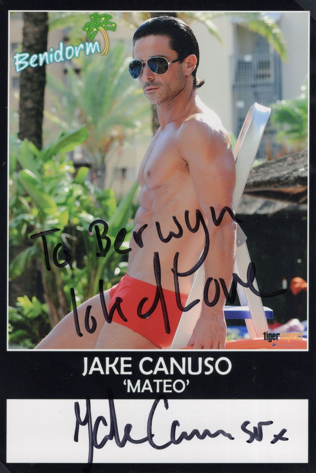 Jake Canuso as Mateo Benidorm Hand Signed Photo