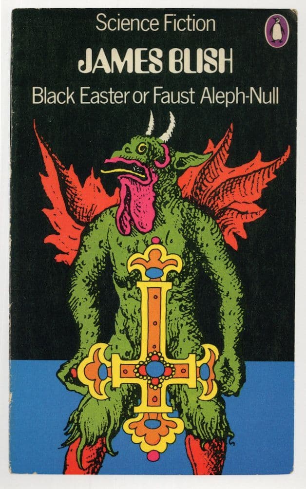 James Blish Black Easter Or Faust Aleph Null 1968 Book Postcard