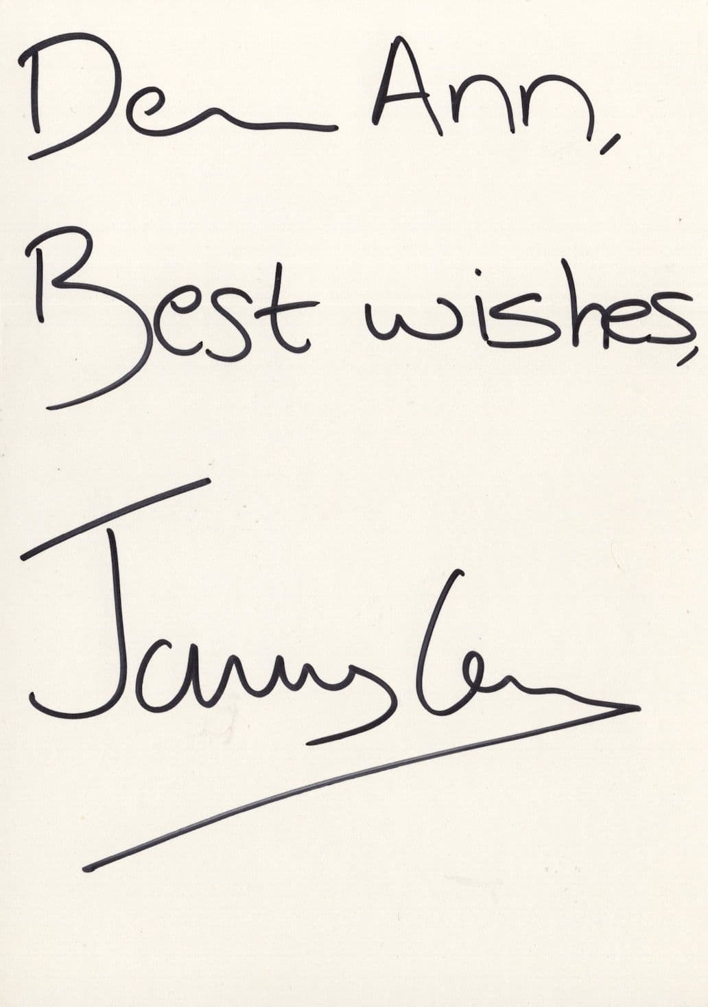 James Caan Dragons Den BBC TV Large Hand Signed Photo