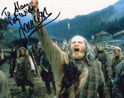 James Cosmo Braveheart Game Of Thrones 10x8 Hand Signed & COA PHOTO