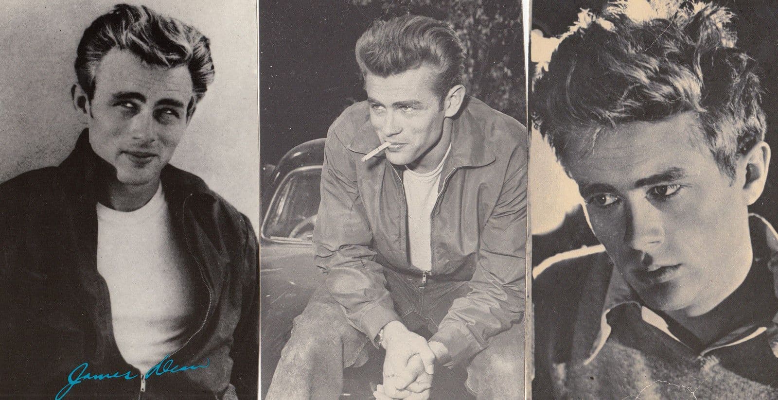 James Dean 3x Postcard Bundle