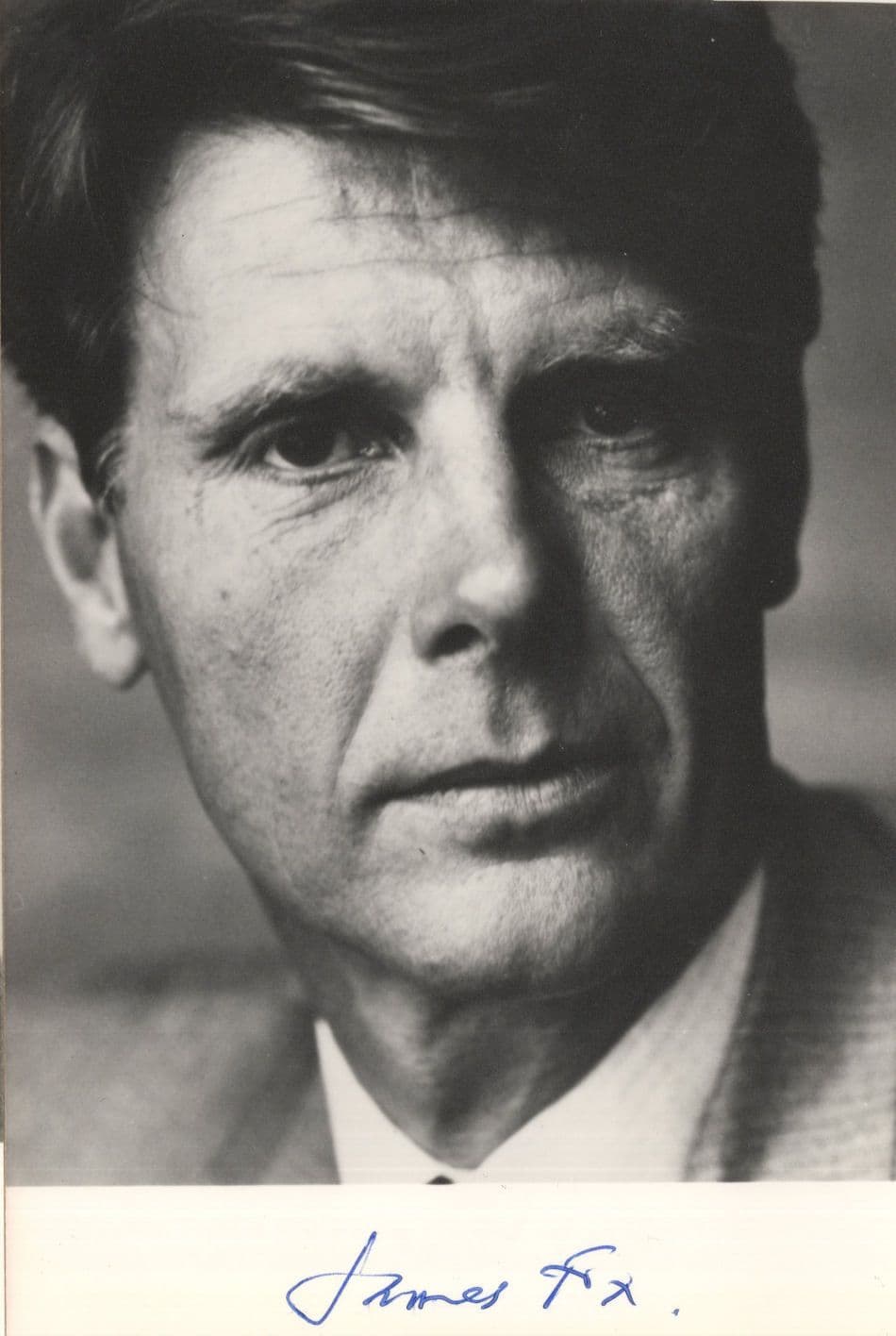 James Fox Epic Actor Vintage Hand Signed Photo