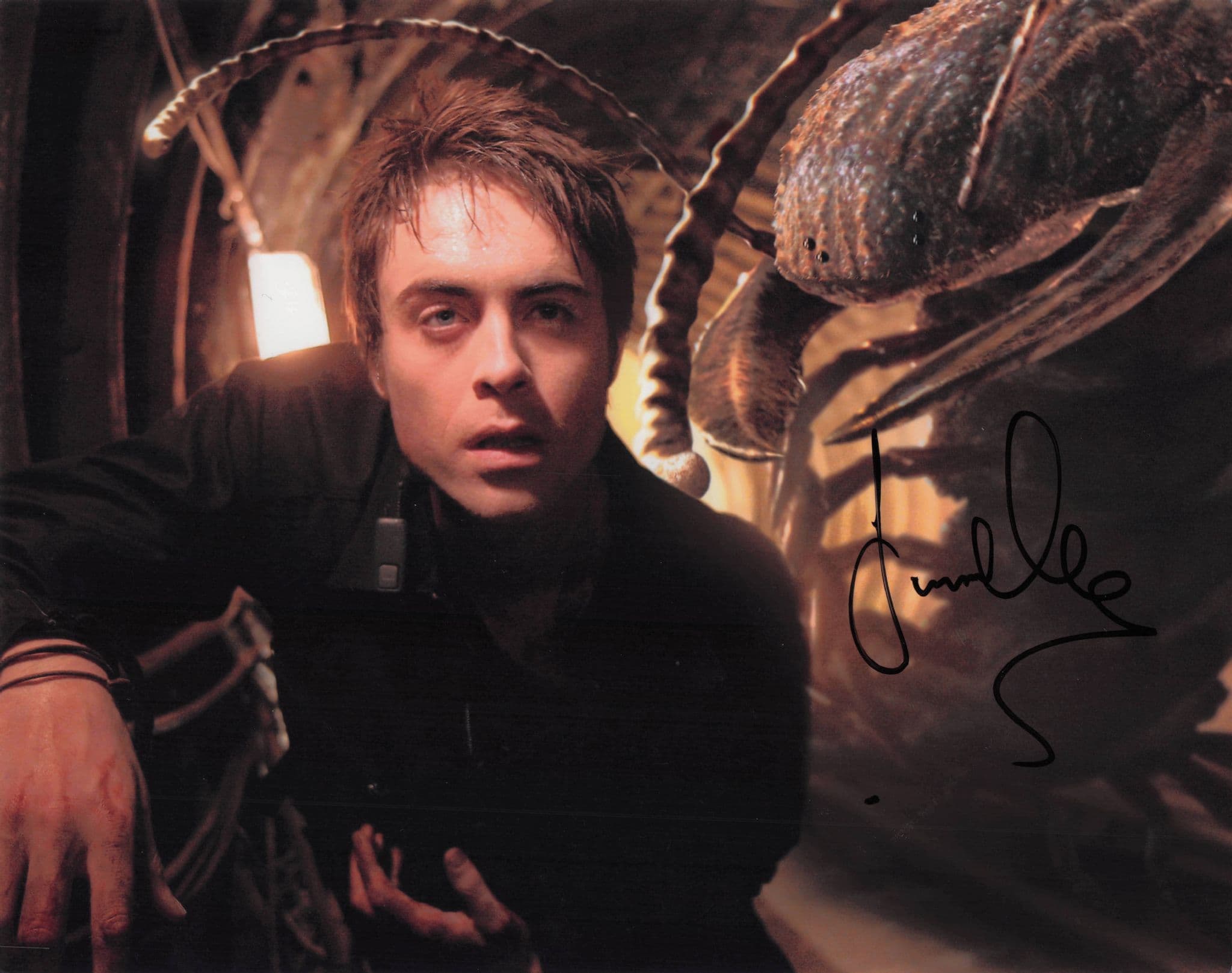 James Murray as Stephen Hart in Primeval 10x8 Hand Signed Photo
