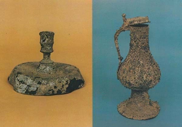 Jan Janz Treck Still Life Pewter Flagon Rare London Gallery Painting Postcard