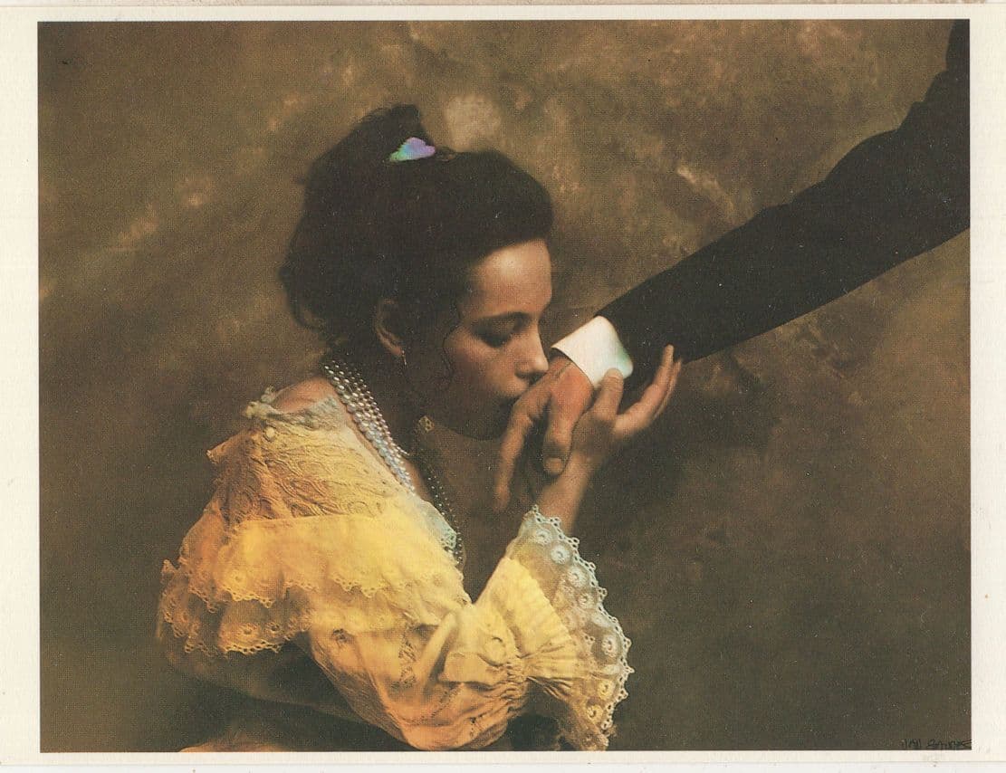 Jan Saudek Of Devotion Love Servitude Czechoslovakia Photo Award Postcard