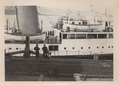 Japanese Military Sailor Ship 6x Korea Salvation Army Antique Small Photo s