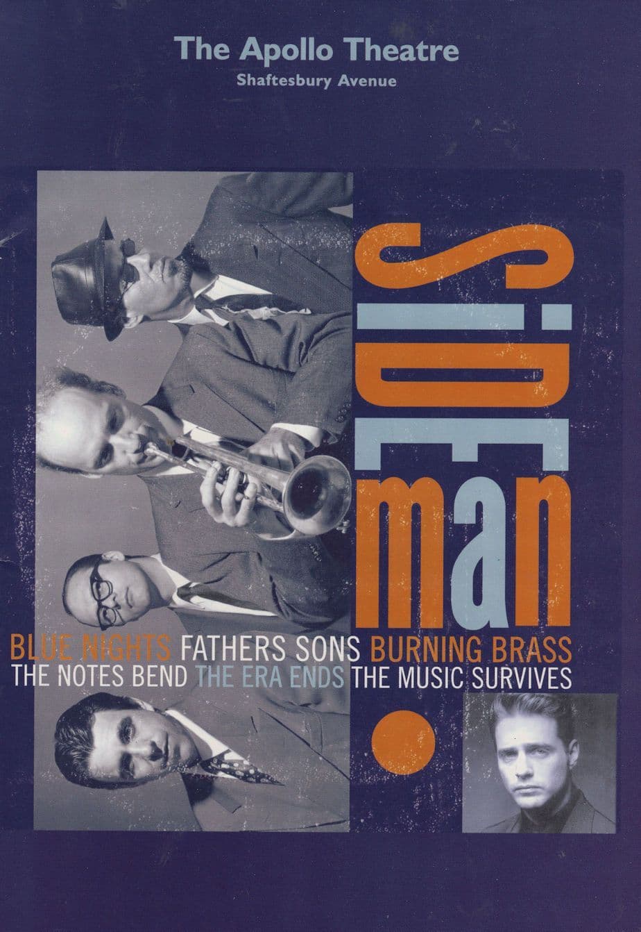 Jason Priestley Side Man Jazz London Hand Signed Theatre Programme
