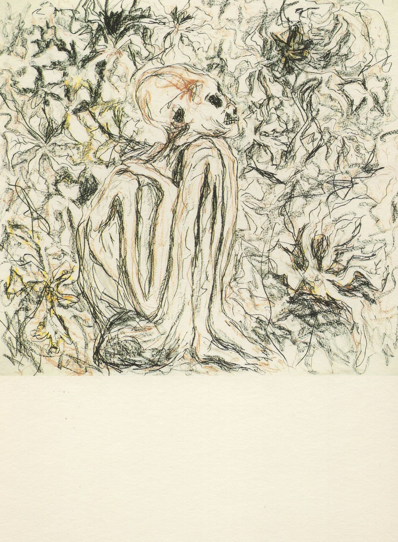 Jasper Daams Bolivian Mummy 1989 Painting Postcard