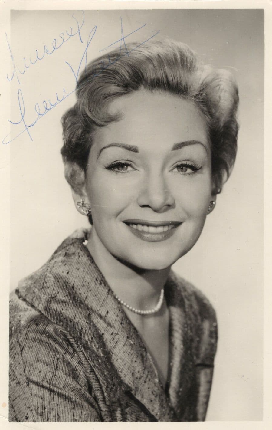 Jean Kent Antique Hand Signed Autograph Photo