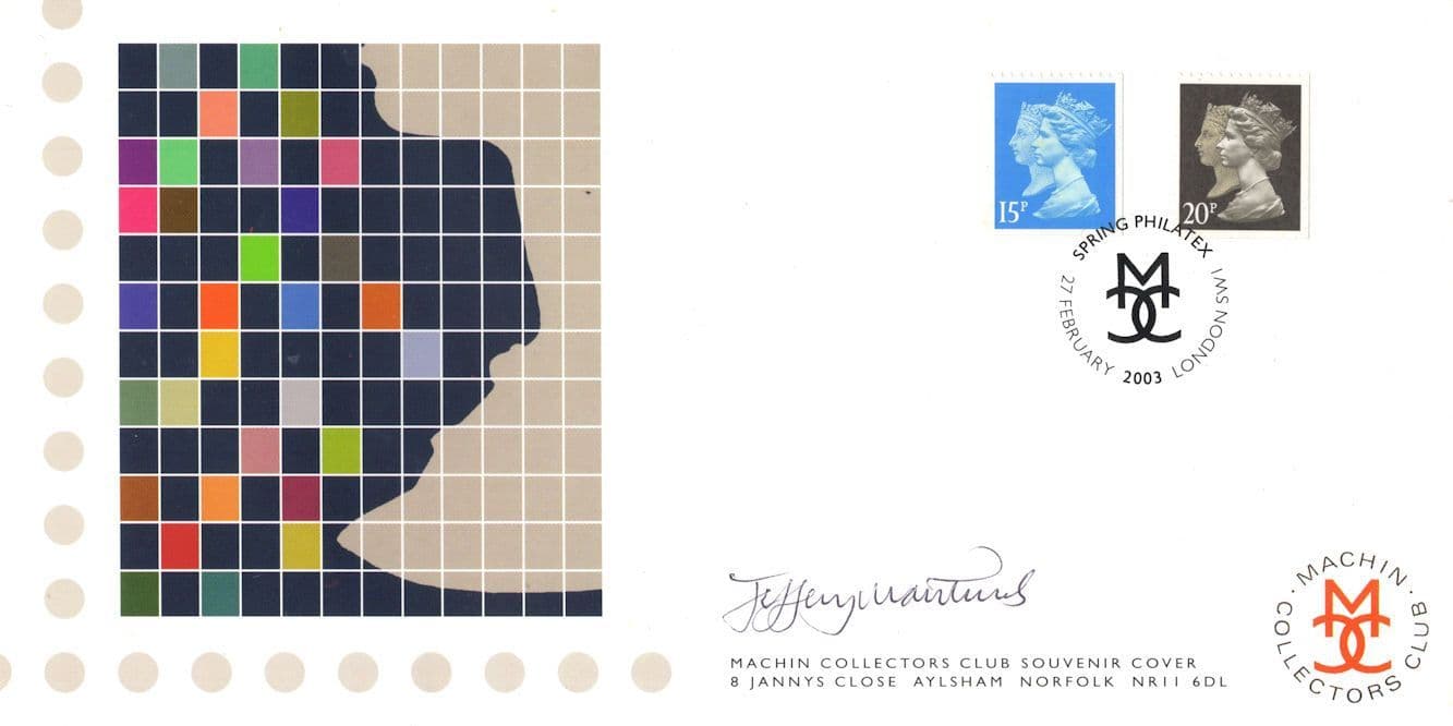 Jeffery Matthews Aylsham Norfolk Art Designer Hand Signed FDC