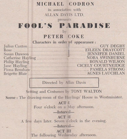 Jennifer Daniel Hammer Film Kiss Of The Vampire Wolverhampton Theatre Programme