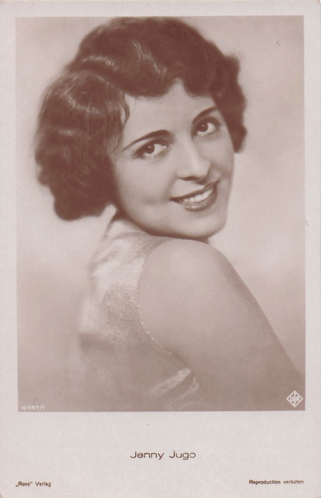 Jenny Jugo German Film Actress Old Real Photo Postcard