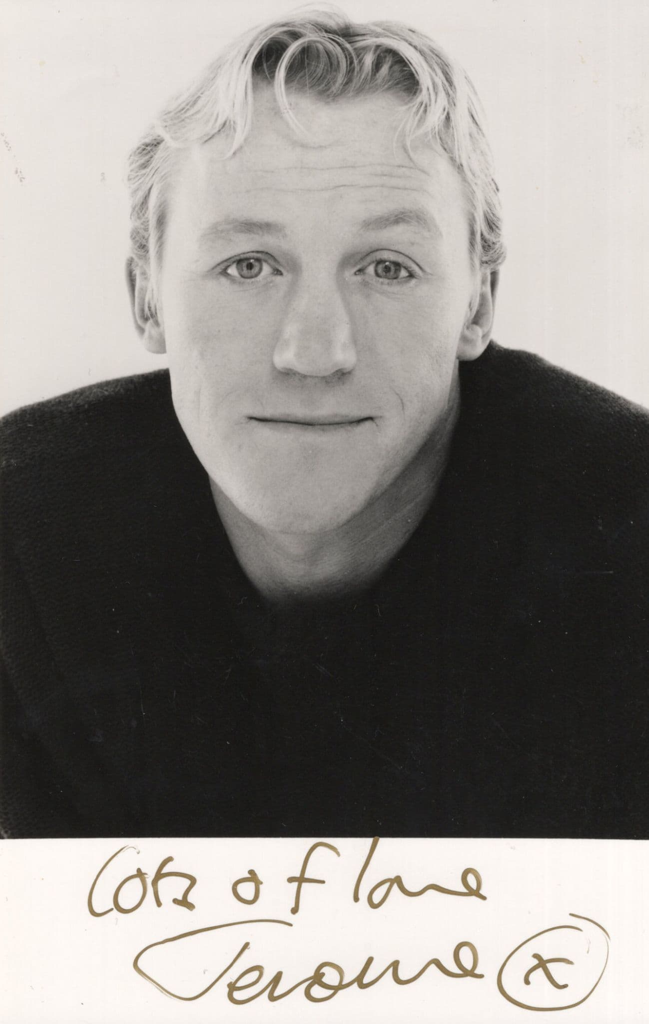 Jerome Flynn Game Of Thrones Vintage Hand Signed Photo
