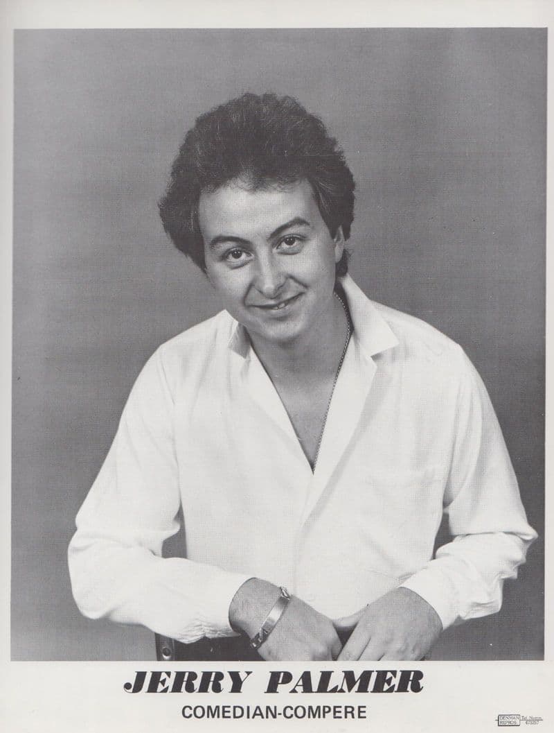 Jerry Palmer Butlins Pontins Holiday Camp Compere Comedian Rare Publicity Photo