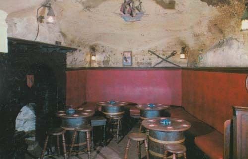 Jerusalem Pub Inn Ward Room Rare Photo Postcard