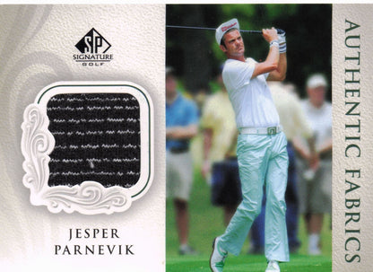 Jesper Parnevik Authentic Fabrics 2004 Golf Upper Deck Worn Shirt Card