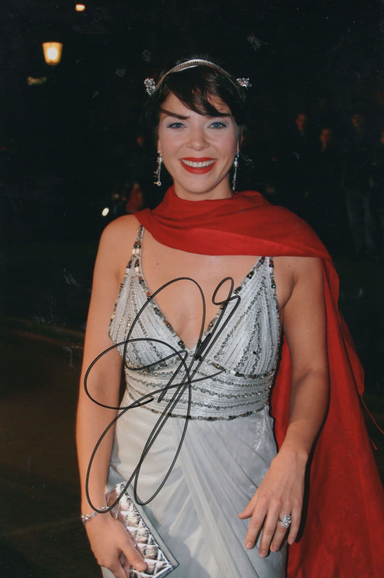 Jessica Schwarz German Film Actress 12x8 Hand Signed Photo