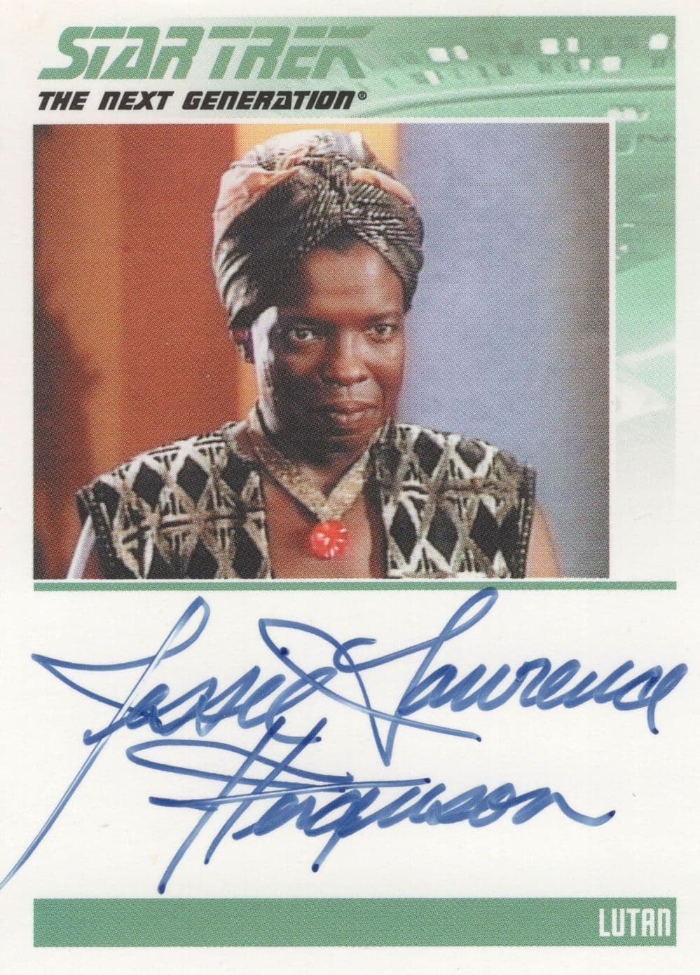 Jessie Lawrence Ferguson Star Trek Hand Signed Autograph Photo