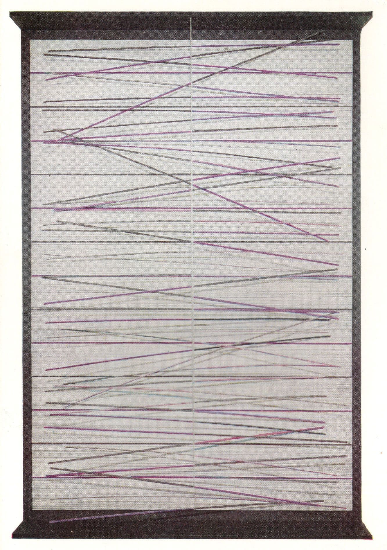 Jesus Raphael Soto Cardenal Tate Gallery Painting Postcard