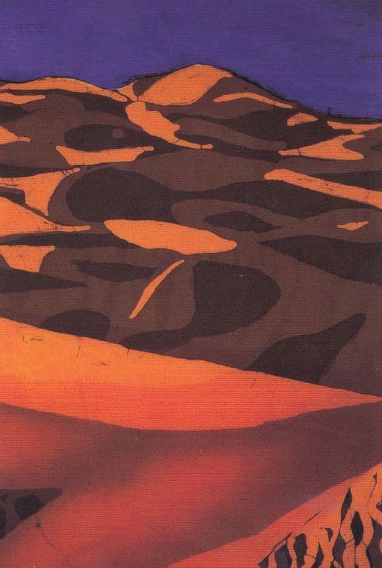 Jill Walden Hot Desert Ely Fire Engine House Cambs Art 1996 Exhibition Postcard