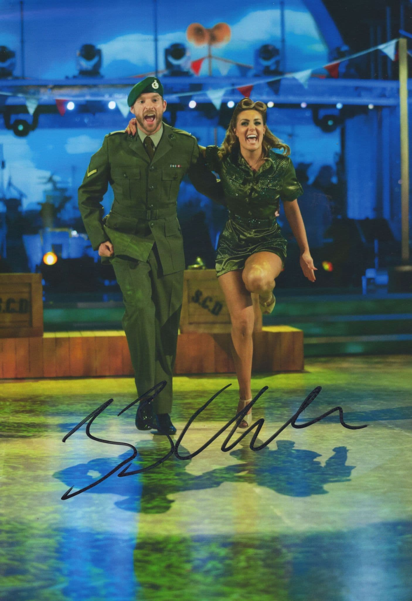JJ Chalmers Strictly Come Dancing 12x8 Hand Signed Photo