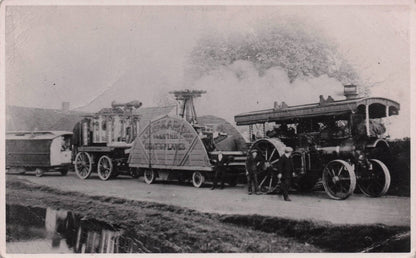 JL & GA Corrigans Burrell Circus Fair Engine Old 1952 Photo