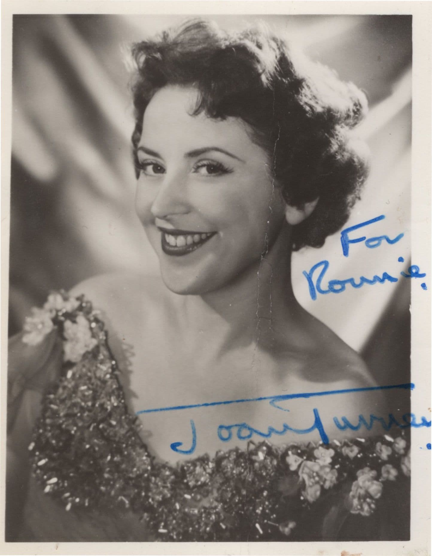 Joan Turner About To Meet Harry Secombe Irish Hand Signed Photo