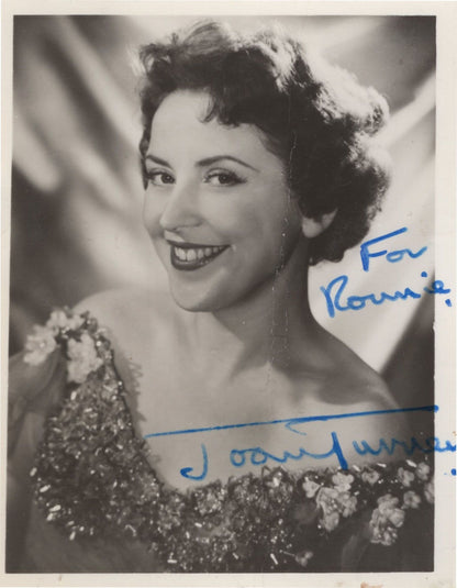 Joan Turner About To Meet Harry Secombe Irish Hand Signed Photo