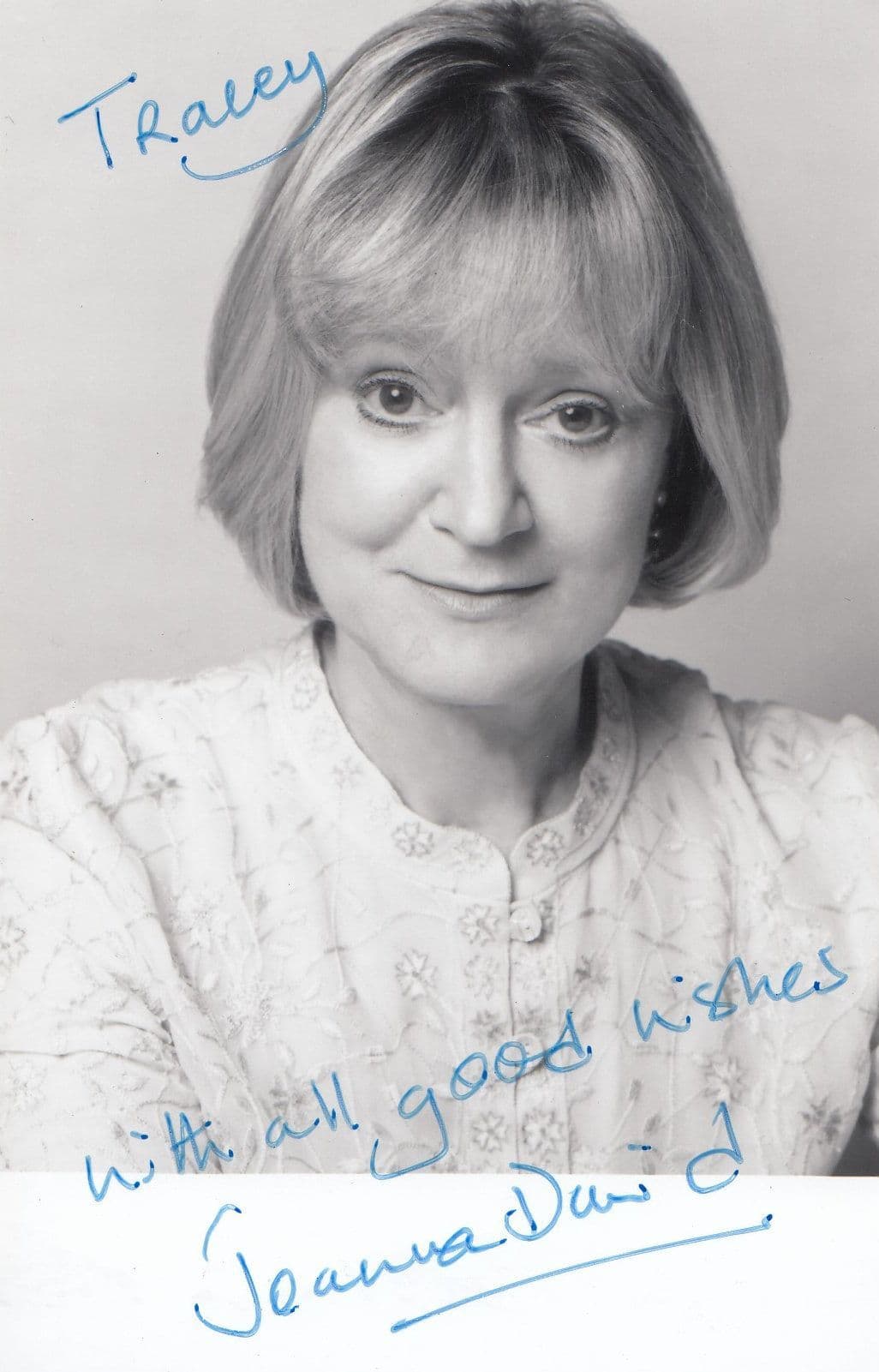 Joanna David War & Peace Colditz Hand Signed Photo