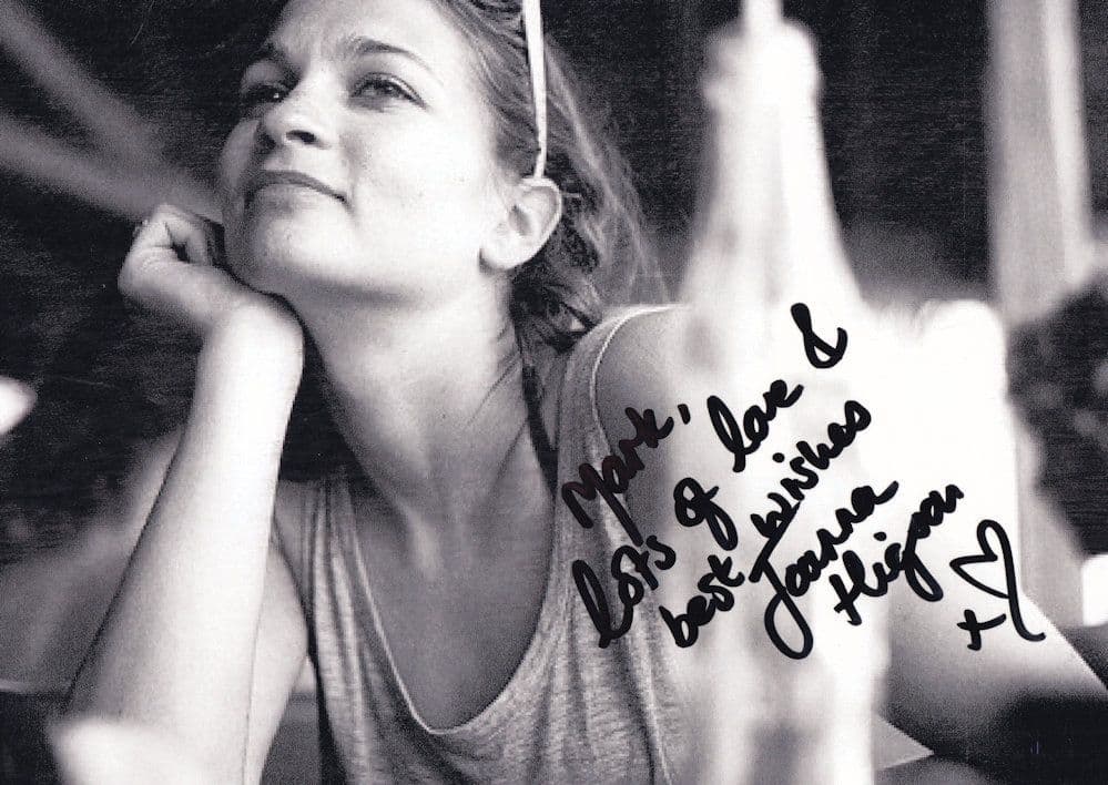 Joanna Higson Maxine Donelly Shameless Holby City Large Hand Signed Photo