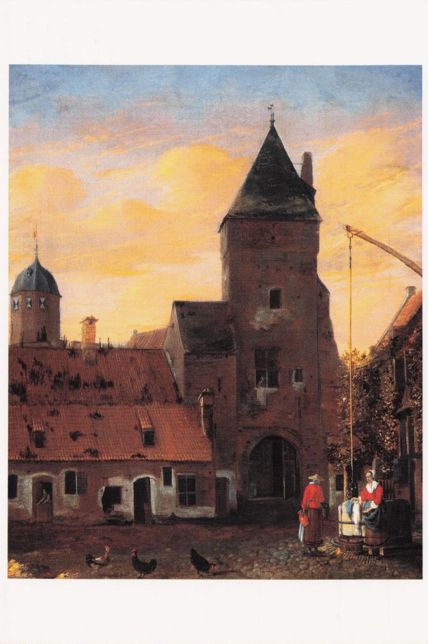 Joannes Van Cuijlenborch of Van Gogh Family Zwolle Rare Painting Postcard