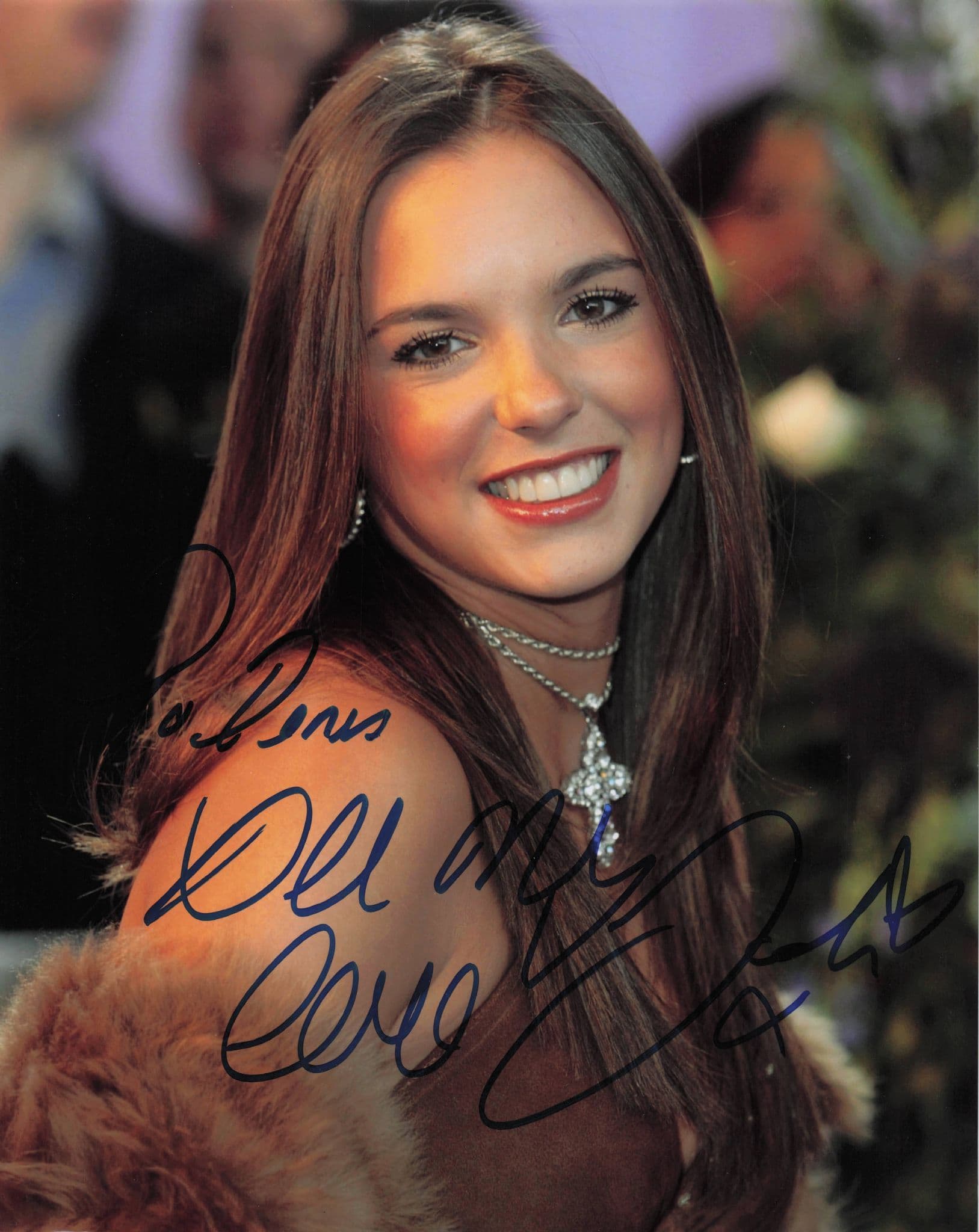 Jodi Albert Hollyoaks Simon Cowell Girl Thing Pop Group 10x8 Hand Signed Photo
