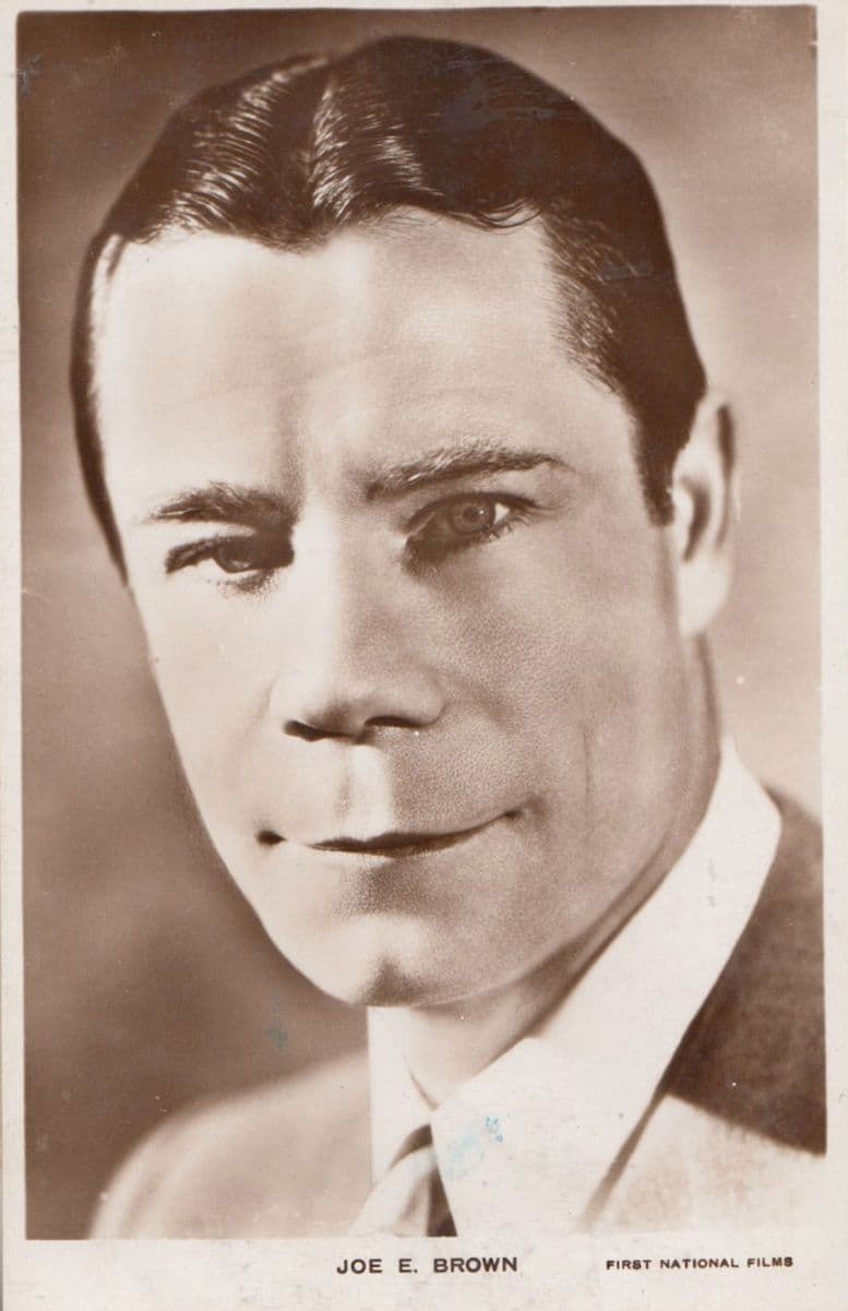 Joe Brown First National Films Old Photo Postcard
