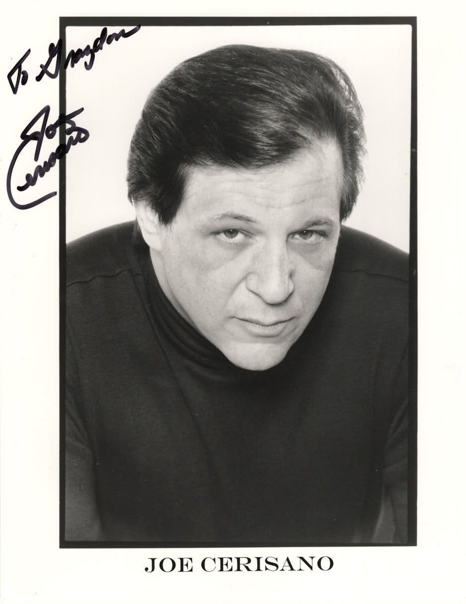 Joe Cerisano American Rock Musician 10x8 Hand Signed Photo